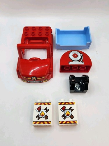 Lego duplo fire - fire, station