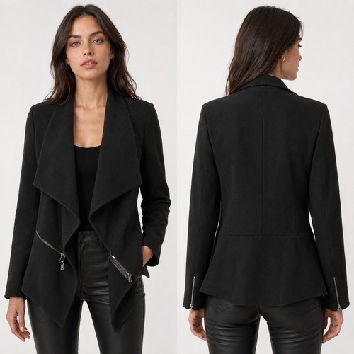 Zara jacket women black - zara,