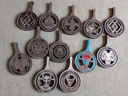 Vintage cast iron trivets - vintage,