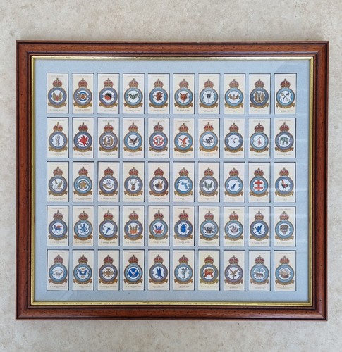Vintage framed f squadron - vintage, r.a.f