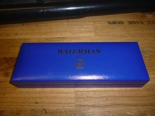 VINTAGE  BOXED  WATERMAN  FOUNTAIN PEN   NIB 18K 750 GOLD NEAR MINT/WAS£149.95