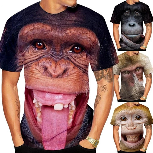 Mens gorilla monkey - 3d, funny
