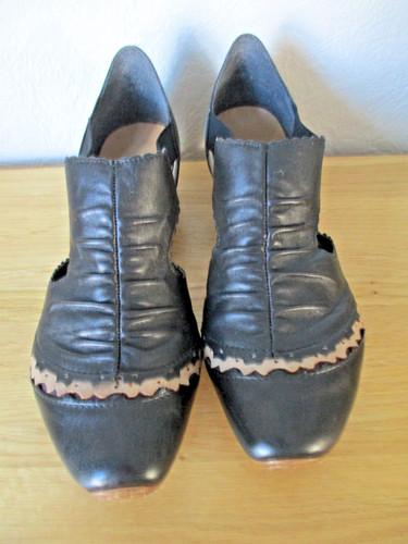 Rieker ladies black leather - black,
