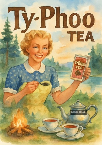 Typhoo tea retro - classic, art