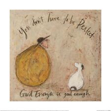 Sam Toft - You Don't Have to be Perfect - Official 40 x 40cm Fine Art Print