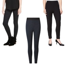 Ex M&S Pull-On Stretch Treggings Leggings. 3 Styles. Various Lengths. Sizes 8-24