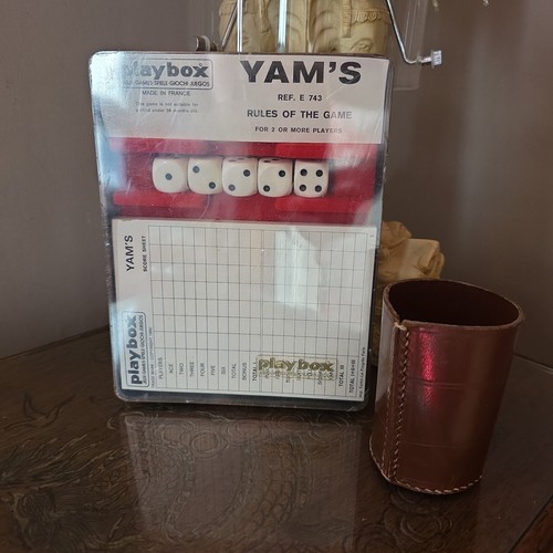 Yam playbox dice - -, game