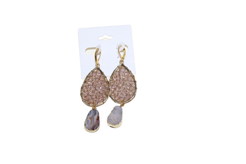 Panacea earrings gold tone - earrings,