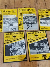 Alloa athletic programmes - athletic,
