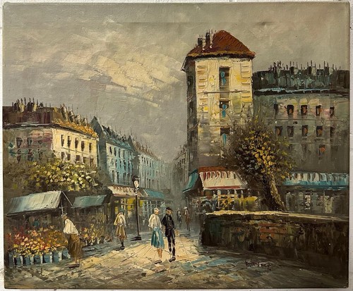 Vintage paris street - paris,