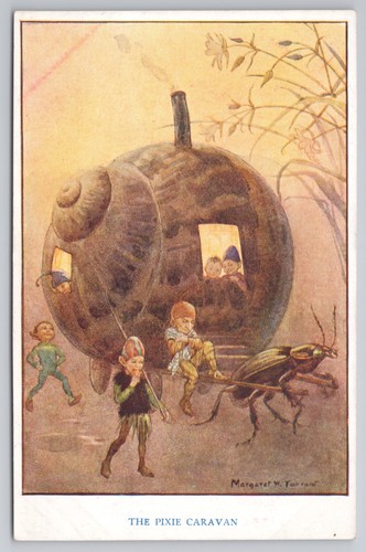 Margaret tarrant postcard - postcard, the