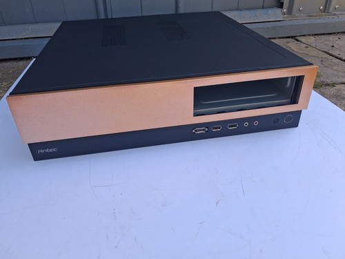 Antec black gold sff - antec, black/gold