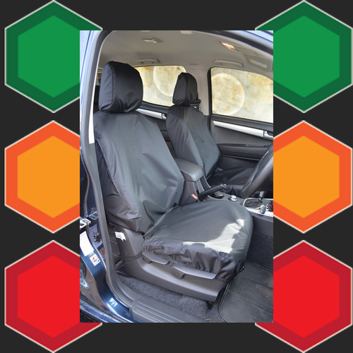 Black tailored waterproof seat - tailored,