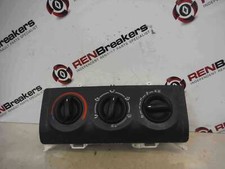 Renault Clio MK2 2001-2006 Heater Controls Switch Dials No Air Con 8200147154