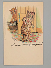 Louis Wain Cats Postcard “I