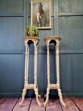 Pair of Edwardian Barley Twist