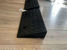 2x Heavy Duty Ramp Kerb Ramps Driveway Car Vehicle Threshold Ramp Curb Tool UK