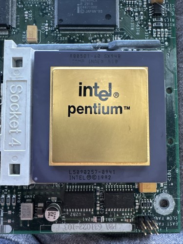 The original intel - pentium, cpu