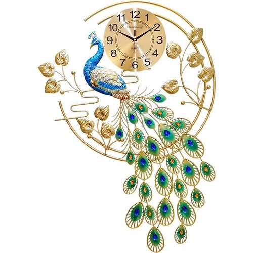 Luxury peacock circle - luxury, wall