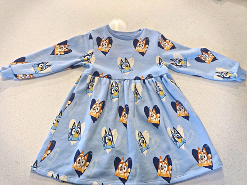 Bluey bingo girls blue - bluey,