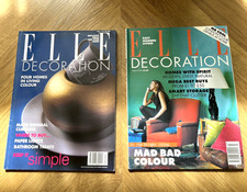 ELLE Decoration X2 Magazines