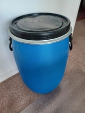 60 Litre Blue Plastic Canoe