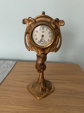 Antique JB Figural Desk Clock