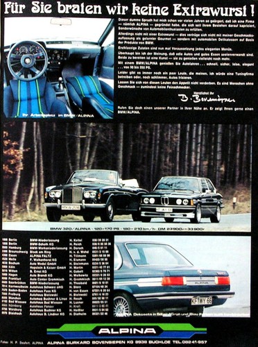 Bmw 3er 320 alpina - e,