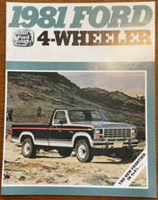 VINTAGE 1981 FORD PICKUP TRUCK