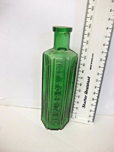 Old glass bottle not to - -, be