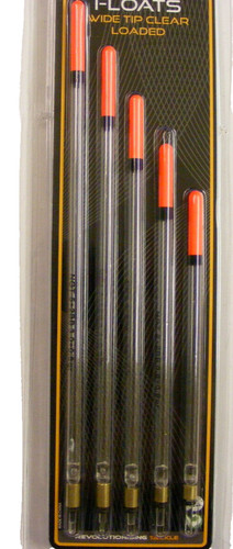 Crystal waggler floats - crystal,