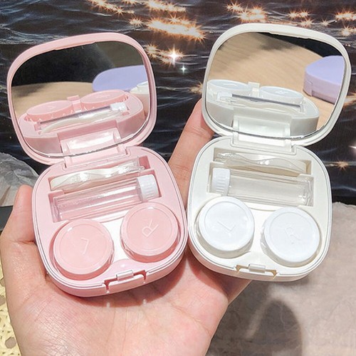 Contact lenses box solid color - box,