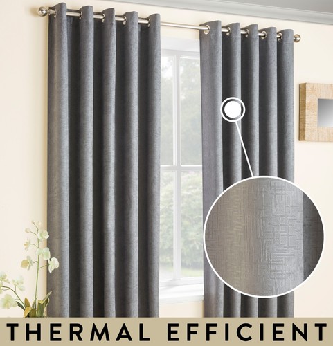 Grey 90x108 thermal eyelet - 90x108",