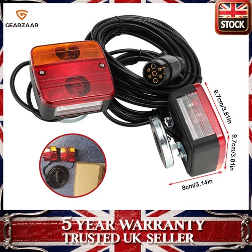 Rear towing light board - board, lights