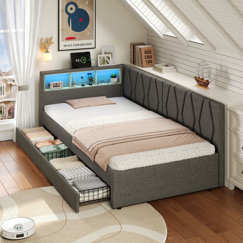 Daybed velvet sofabed - daybed,