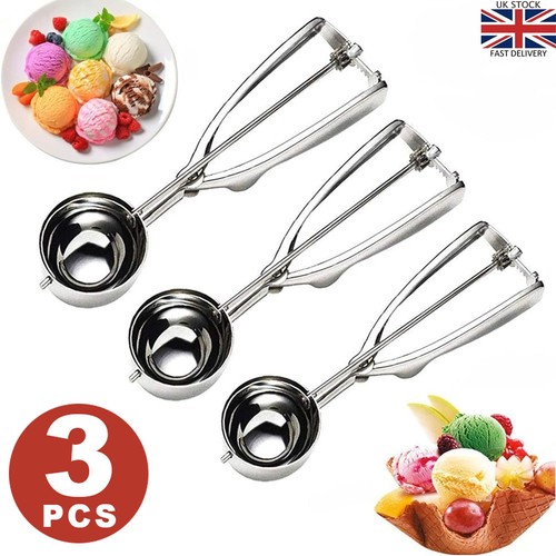 Set ice cream scoops - of,