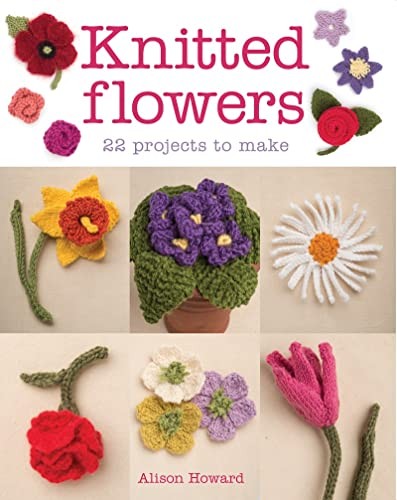 Knitted flowers projects - knitted,