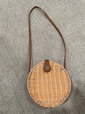 ZARA Round Rattan Straw Wicker