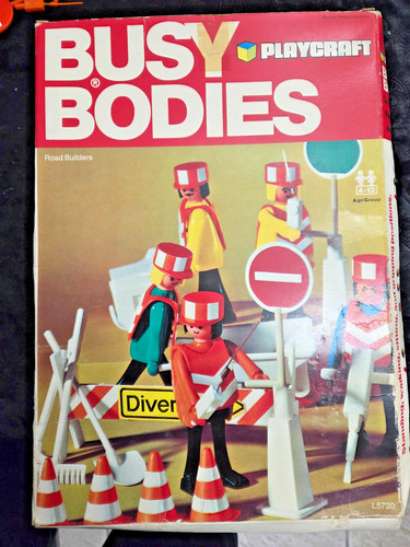 Vintage playcraft busy bodies - playcraft,