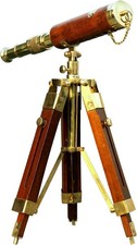 Brass Telescopes, Wooden
