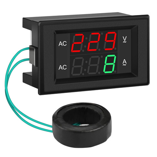 Volt amp meter 500v 200a - ac,