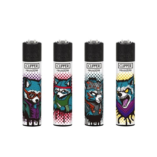 Clipper lighter raccoons - clipper,