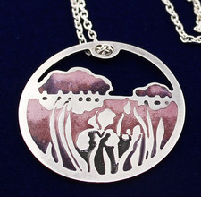 Pat cheney enamel sterling - cheney,
