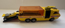 Matchbox SuperKings K-7 Racing Car Transporter And Formula 1 Racing Car No34