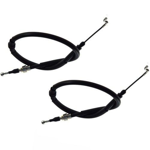 2pcs hand brake - cable, rear