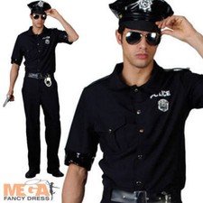 Police Man Cop Mens Fancy