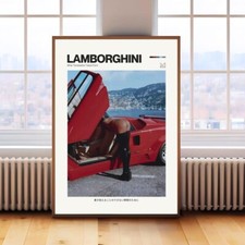 Lamborghini Countach Red