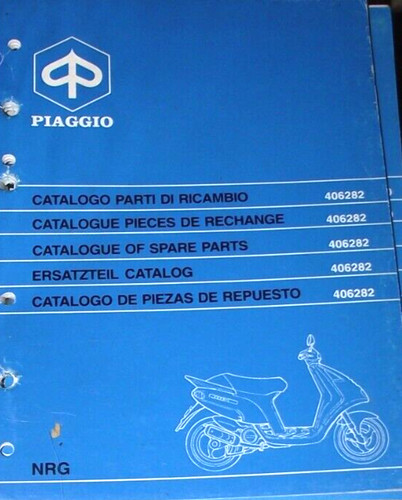 Piaggio nrg catalogue spare - catalogue, of