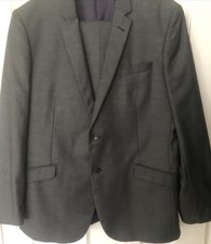GREY STRIPE SUIT 44 Ins Jacket 38 W  Butler &Webb  Great Office Parties Events