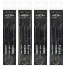 Wholesale Job Lot 20 Packs Of Barbless Carp Fishing Tackle Hair Rigs 15lb 6,8,10